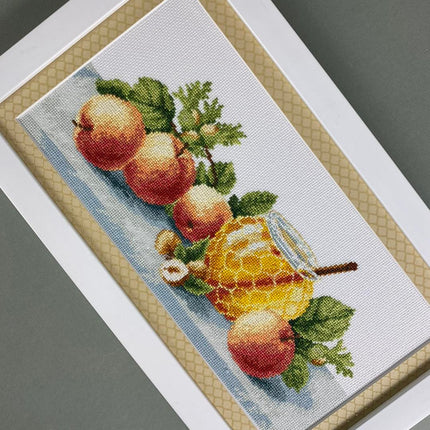 DIY Counted Cross Stitch Kit "Apple holiday"