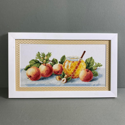 DIY Counted Cross Stitch Kit "Apple holiday"