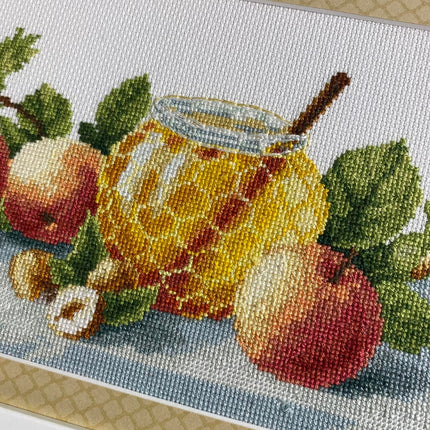 DIY Counted Cross Stitch Kit "Apple holiday"