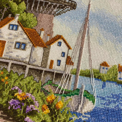 DIY Counted Cross Stitch Kit "Privitna zatoka"