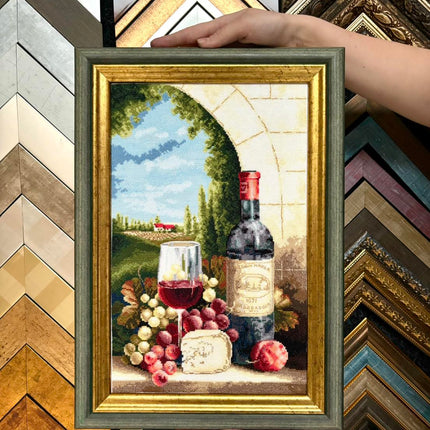 DIY Counted Cross Stitch Kit "Italian dessert"