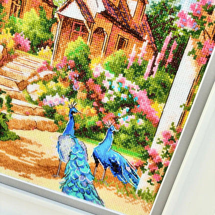 DIY Counted Cross Stitch Kit "Rose garden"
