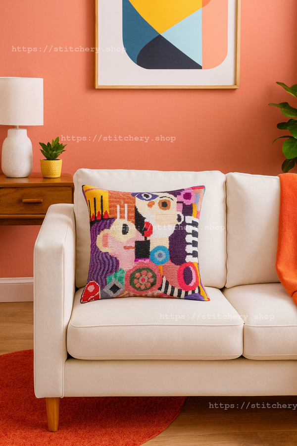 Needlepoint Pillow Kit 