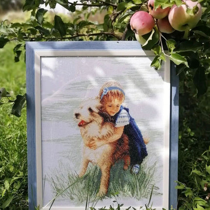 Counted Cross Stitch Kit "Close friend"