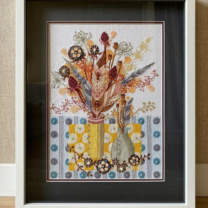 Counted Cross Stitch Kit "Winter bouquet"