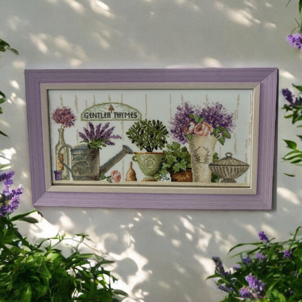 DIY Counted Cross Stitch Kit "Quite times"