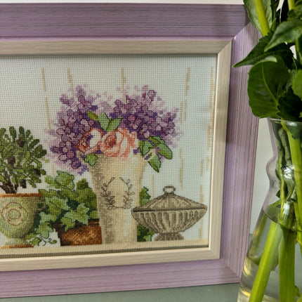 DIY Counted Cross Stitch Kit "Quite times"