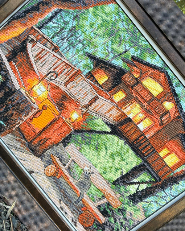 DIY Counted Cross Stitch Kit 