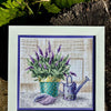 DIY Counted Cross Stitch Kit "Lilac sketch"
