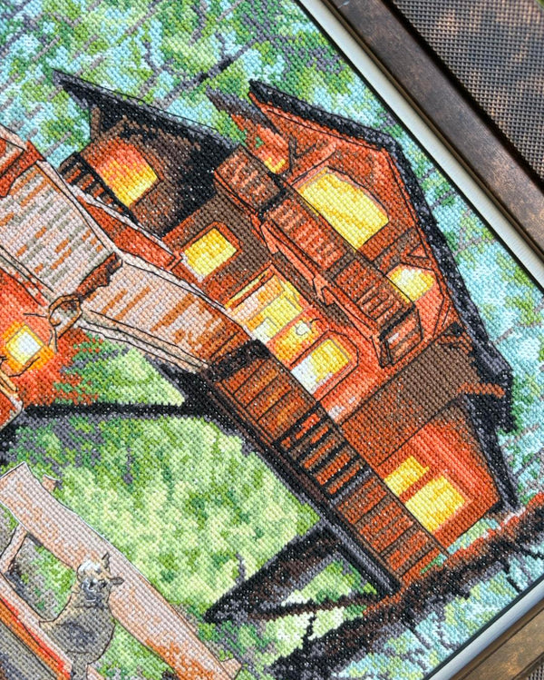 DIY Counted Cross Stitch Kit 