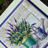 DIY Counted Cross Stitch Kit "Lilac sketch"