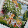 DIY Counted Cross Stitch Kit "Tea party"