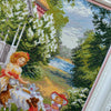 DIY Counted Cross Stitch Kit "Tea party"