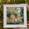 DIY Counted Cross Stitch Kit "Tea party"