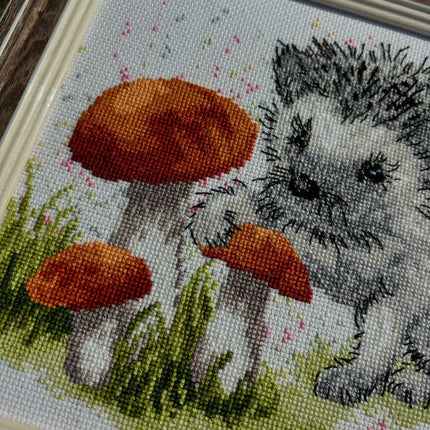 DIY Counted Cross Stitch Kit "Hedgehog"