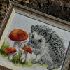 DIY Counted Cross Stitch Kit "Hedgehog"