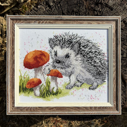 DIY Counted Cross Stitch Kit "Hedgehog"