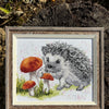 DIY Counted Cross Stitch Kit "Hedgehog"