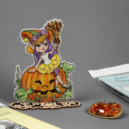 DIY Cross stitch kit "Happy Halloween"