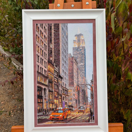 DIY Counted Cross Stitch Kit "New York"