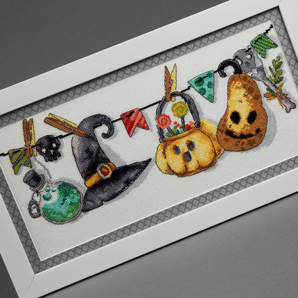 DIY Counted Cross Stitch Kit "Halloween"