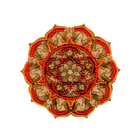 DIY Beaded embroidery on wood kit 