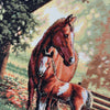 DIY "Mare and Foal" 13.8"x11.8"