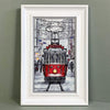DIY Counted Cross Stitch Kit "Tram"