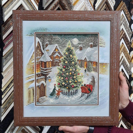 DIY Counted Cross Stitch Kit "Chrіstmas tree of wishes"