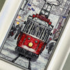 DIY Counted Cross Stitch Kit "Tram"
