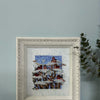 DIY Cross stitch kit with a printed canvas "Christmas fairytale"