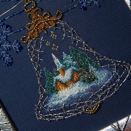 DIY Counted Cross Stitch Kit "Christmas light"