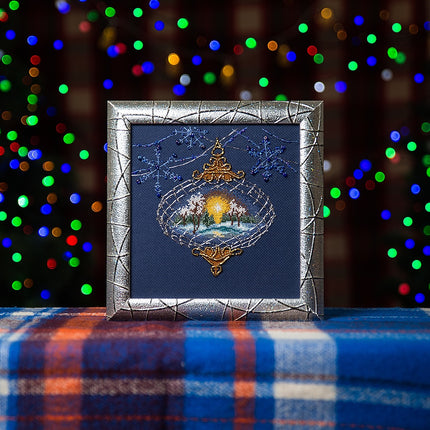DIY Counted Cross Stitch Kit "Christmas light"