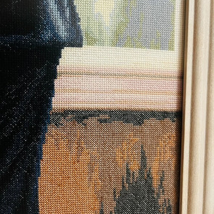 DIY Counted Cross Stitch Kit "Meeting"
