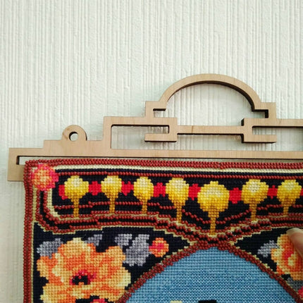DIY Counted Cross Stitch Kit "Geisha with orchids"