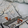 DIY Counted Cross Stitch Kit "In the winter park"