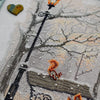 DIY Counted Cross Stitch Kit "In the winter park"