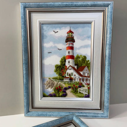 DIY Counted Cross Stitch Kit "At the native coast"