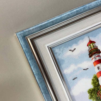 DIY Counted Cross Stitch Kit "At the native coast"