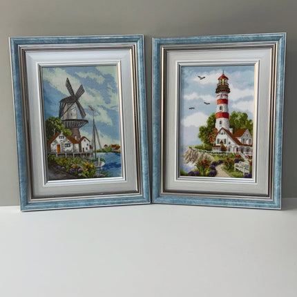 DIY Counted Cross Stitch Kit "At the native coast"