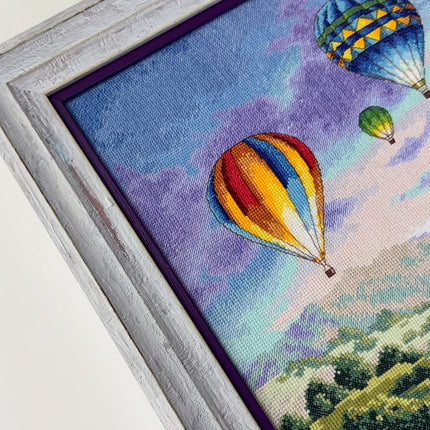 DIY "Balloon Glow" 16.0"x12.0"