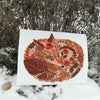 Counted Cross Stitch Kit "Colors in autumn"