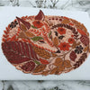 Counted Cross Stitch Kit "Colors in autumn"