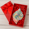 DIY Cross stitch kit "Christmas tree toy - Seashell Spiral"