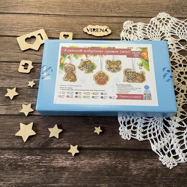 Christmas Bead Embroidery Kit Christmas toys 