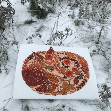 Counted Cross Stitch Kit "Colors in autumn"