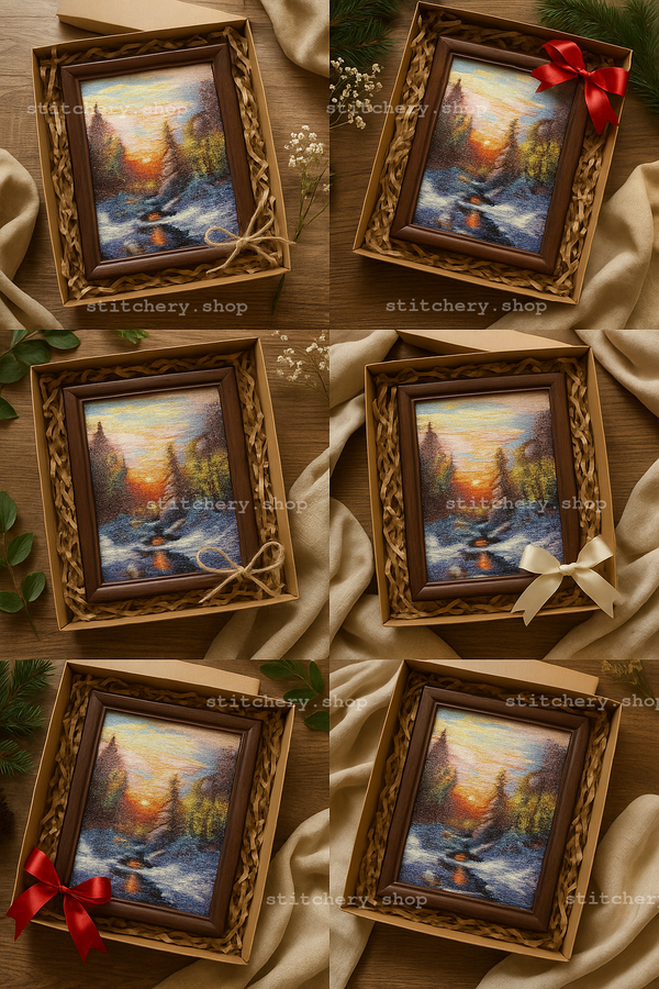 DIY Counted Cross Stitch Kit 