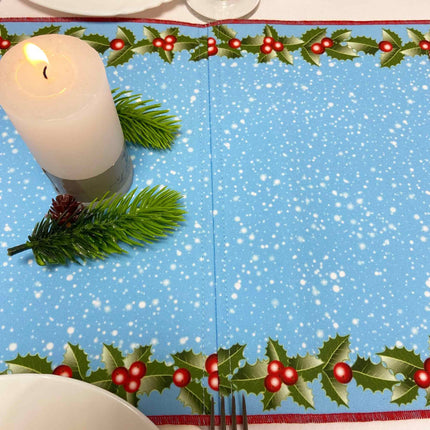 DIY Table Runner kit "Cats in Stockings", Bead Embroidery Kit, Handmade table runner