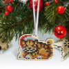 Christmas Bead Embroidery Kit Christmas toys "Tiger" Set 5 pcs Christmas tree toys