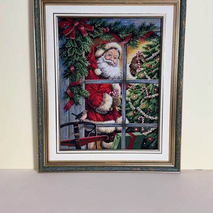 DIY "Candy Cane Santa" 11.8"x16.1"